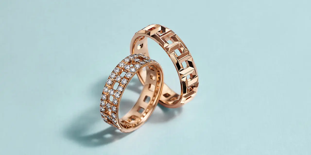 Gold wedding bands