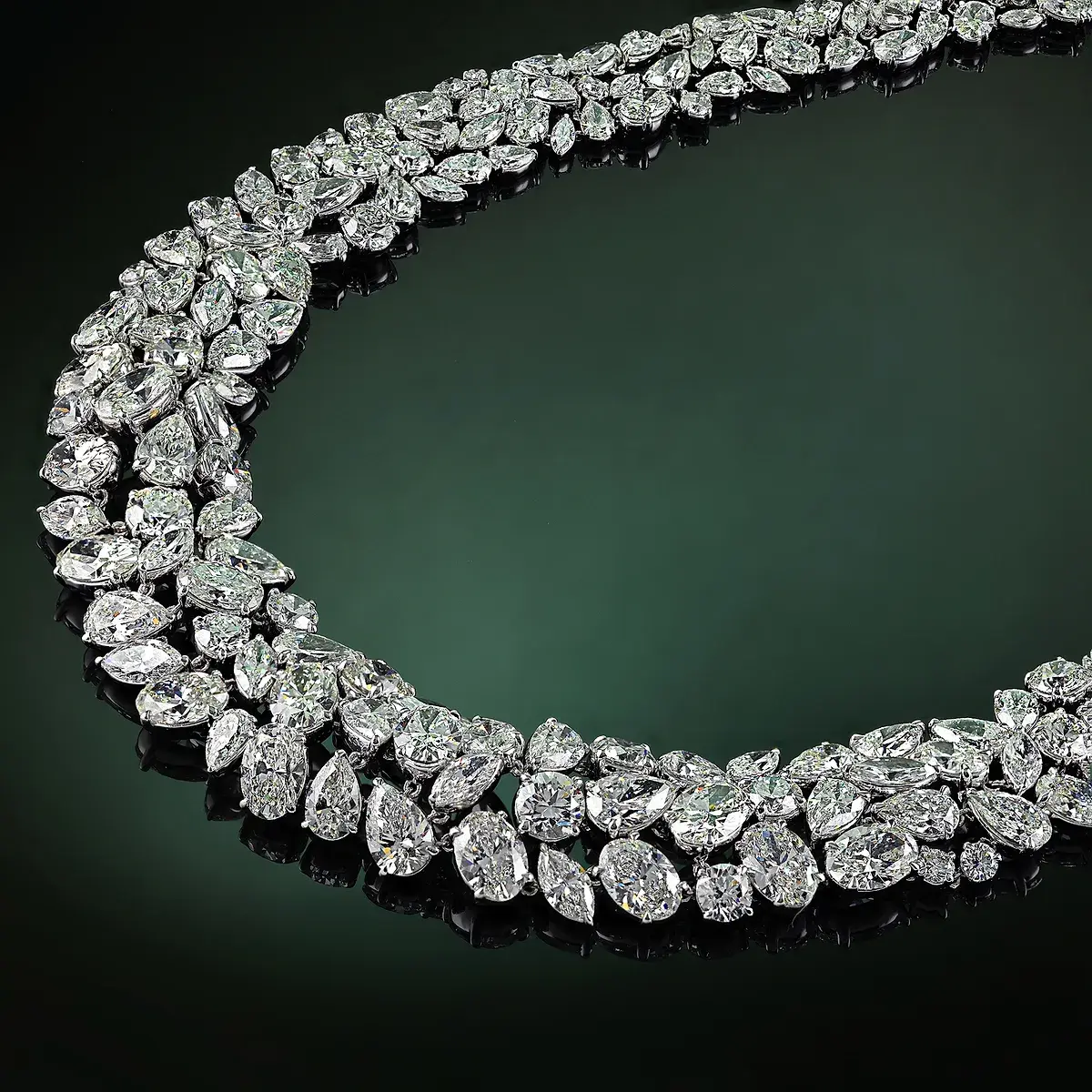 Diamond Statement Necklace at Roma Jewelry